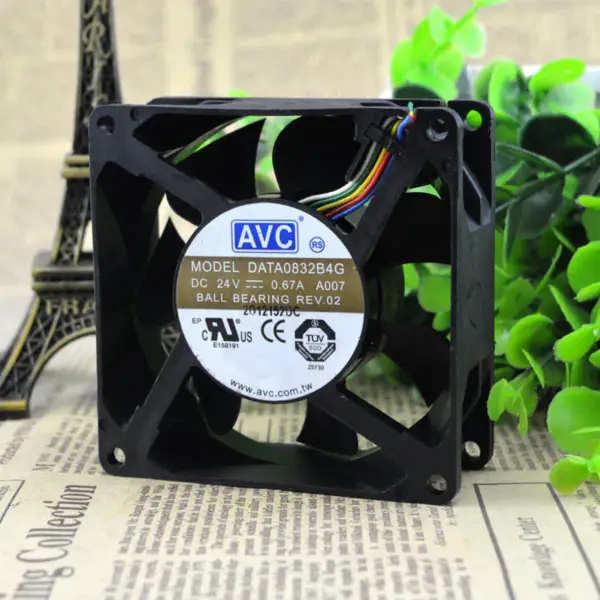 AVC DATA0832B4G 8032 24V 0.67A 8CM fan