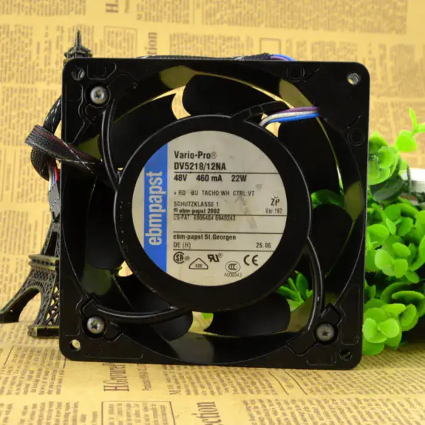 DV5218/12NA papst 48V 22W 0.46A 13CM 12738 Ventilateur 12.7cm