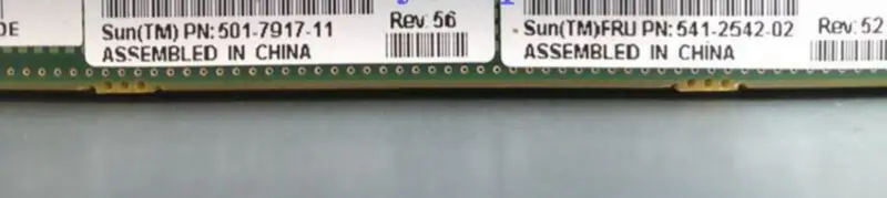 SUN Oracle Fire X4170 Carte mère pour serveur 541-2542-02 501-7917-11