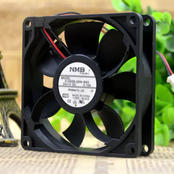 Ventilateur NMB 8CM 8020 24V 0.15A 3108SB-05W-B50
