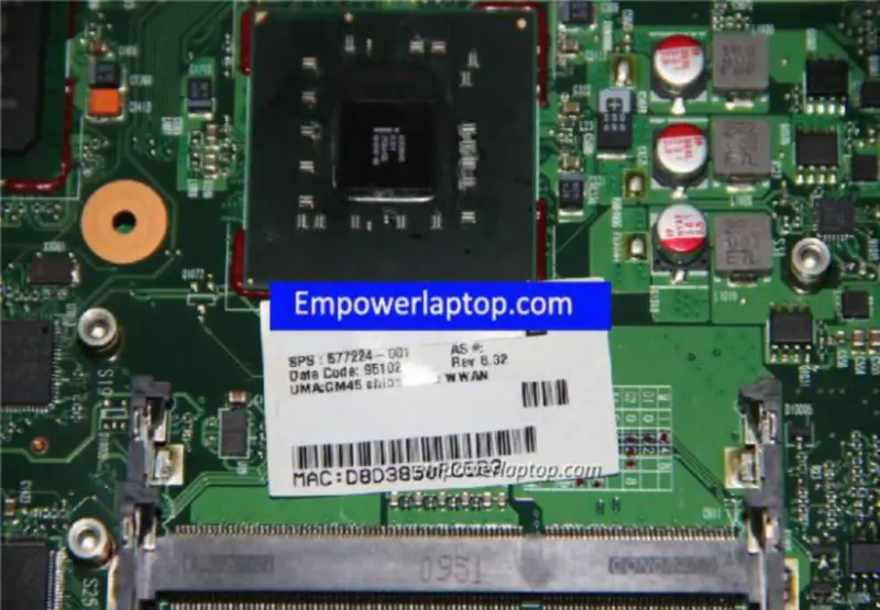Carte mère HP 577224-001 4310S