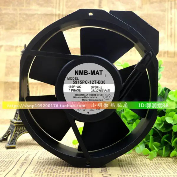 5915PC-12T-B30 -A00 115VAC NMB 172*150*38 ventilateur