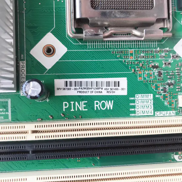 HP Pro 3010 3080 587302-001 581499-001 Carte mère