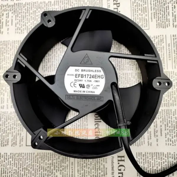 Delta EFB1724EHG 17251 24v 1.70A 17CM ventilateur