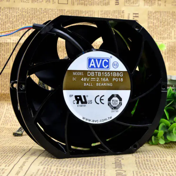 AVC 17251 DBTB1551B8G 48V 2.16A Ventilateur 17CM