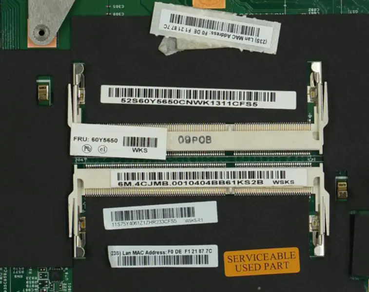 Carte mère Lenovo W701 W700 FRU 60Y5650 Carte graphique indépendante