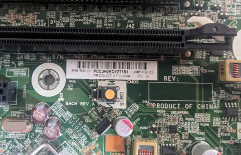 HP Z210 SFF 615645-001 614790-001 614790-002 Carte mère