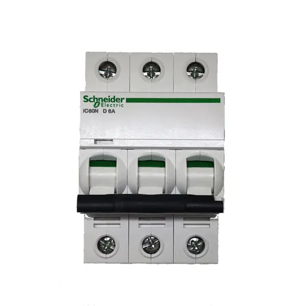 SCHNEIDER ELECTRIC IC60N disjoncteur miniature 3P 6A D courbe