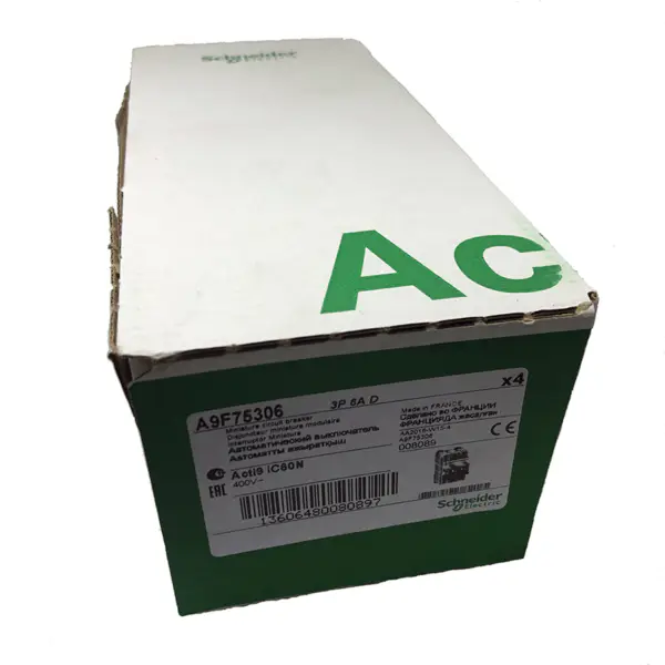 SCHNEIDER ELECTRIC IC60N disjoncteur miniature 3P 6A D courbe