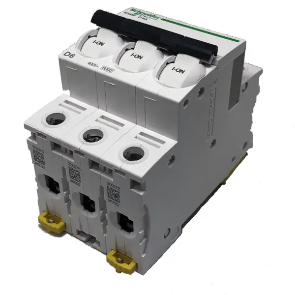 SCHNEIDER ELECTRIC IC60N disjoncteur miniature 3P 6A D courbe