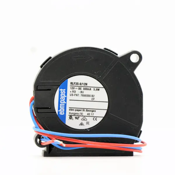 ebm papst RLF35-8/12N RLF35-8/14N 5CM 12V Ventilateur centrifuge de refroidissement à grand volume d'air