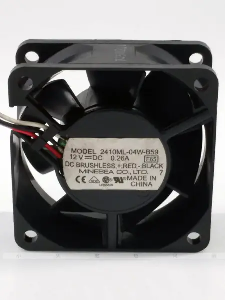 2410ML-04W-B59 12V 0.26A Original NMB-MAT 6025 Ventilateur à double bille 6CM