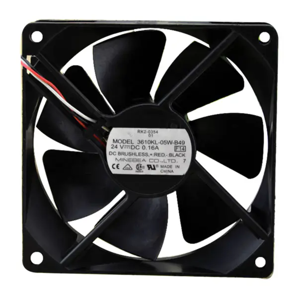 3610KL-05W-B59 -E50 3610ML-05W-B59 3610KL-05W-B49 Ventilateur NMB original 24V 0.20A à trois fils