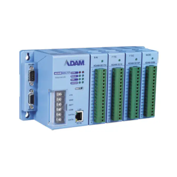 Advantech ADAM-5510KW/TCP-AE Contrôleur SoftLogic à 4 emplacements avec Ethernet