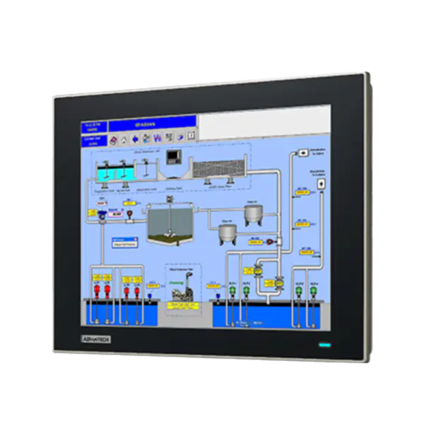 Advantech FPM-7121T-R3AE Interfaces homme-machine Moniteur industriel à écran tactile résistif