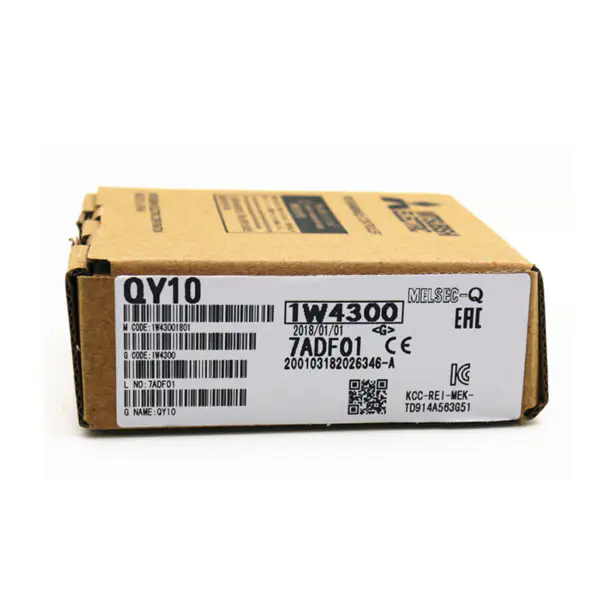 Haute vitesse Mitsubishi Melsec Q Series 16 Points Contact Output Unit PLC QY10