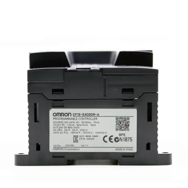 Meilleur et pas cher Omron Sysmac Programmable Logic Controller CP PLC CP1E E40SDR CP1E-E40SDR-A Japan