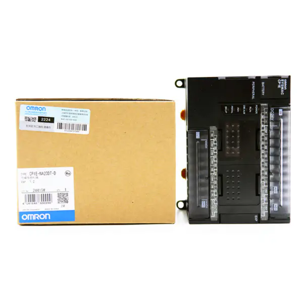 Automatisation Machine Contrôleur Omron PLC CP1E N20 CPU Module CP1E-NA20DT-D