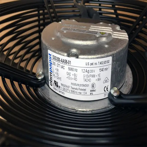 ebmpapst S3G350-AA58-01 230V 1.2A rotor externe ventilateur étanche IP44