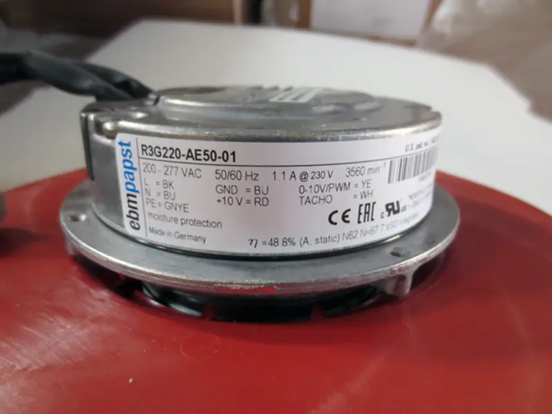 Ebmpapst R3G220-AE50-01 EC200-277V Ventilateur