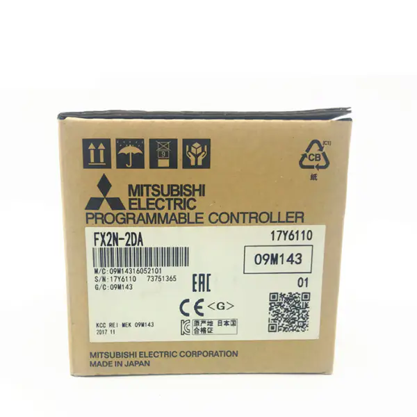 Vente à chaud Mitsubishi FX2N Series PLC FX2N 2DA Analog Output Module FX2N-2DA