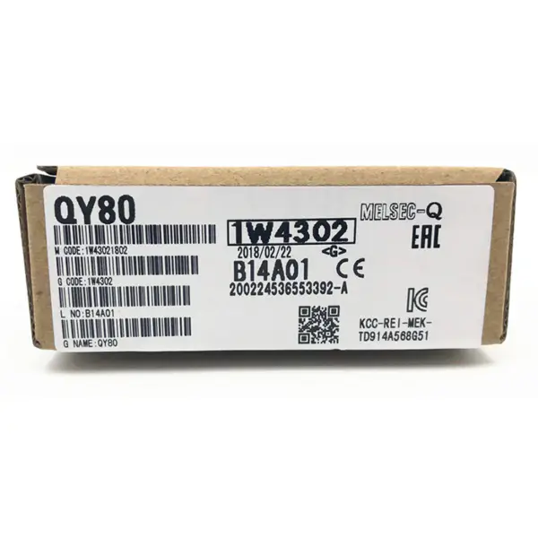 Mitsubishi Melsec Q Series PLC 16 Points Transistor Output Unit QY80