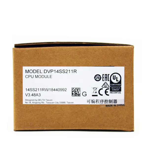 Delta DVP SS 14 SS2 14SS211R PLC 14SS2 DVP-14SS2 Digital CPU Module DVP14SS211R with RS232 Input Package Industrial Ect