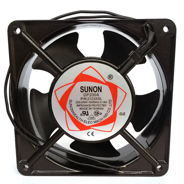 SUNON AC cooling fanD P200A 2123XSL armoire dédiée au refroidissement et à la climatisation