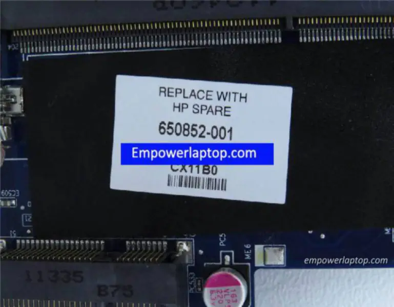 Carte mère HP 650852-001 DV6 DV6-6000