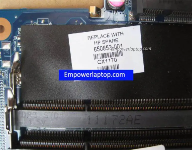 HP DV6Z-6100 650853-001 Carte mère