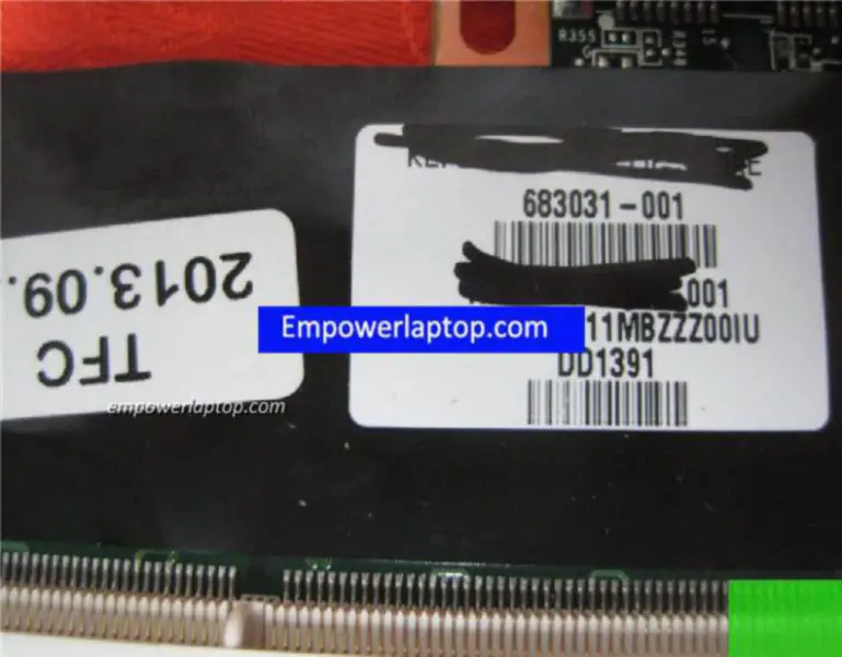 HP 683031-001 R53 DA0R53MB6E1 Carte mère G4 G6 G7 G4-2000 G6-2000