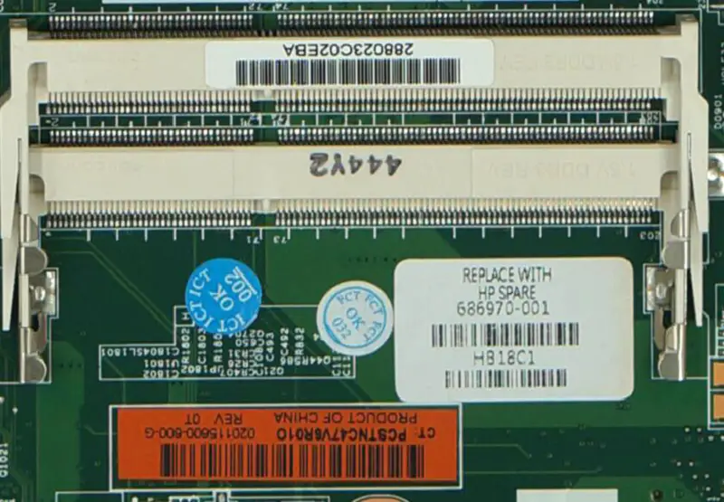 HP 686970-001 686970-601 probook 6570B 8570P Carte mère