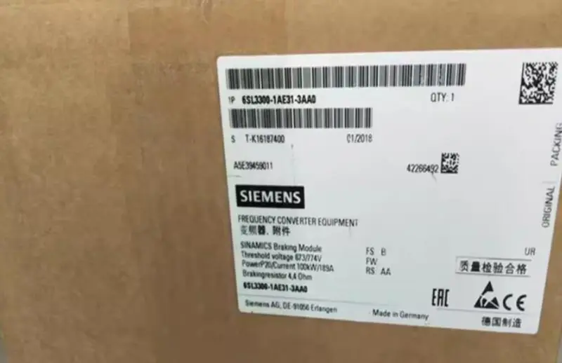 Convertisseur Siemens 6SL3300-1AE31-3AA0