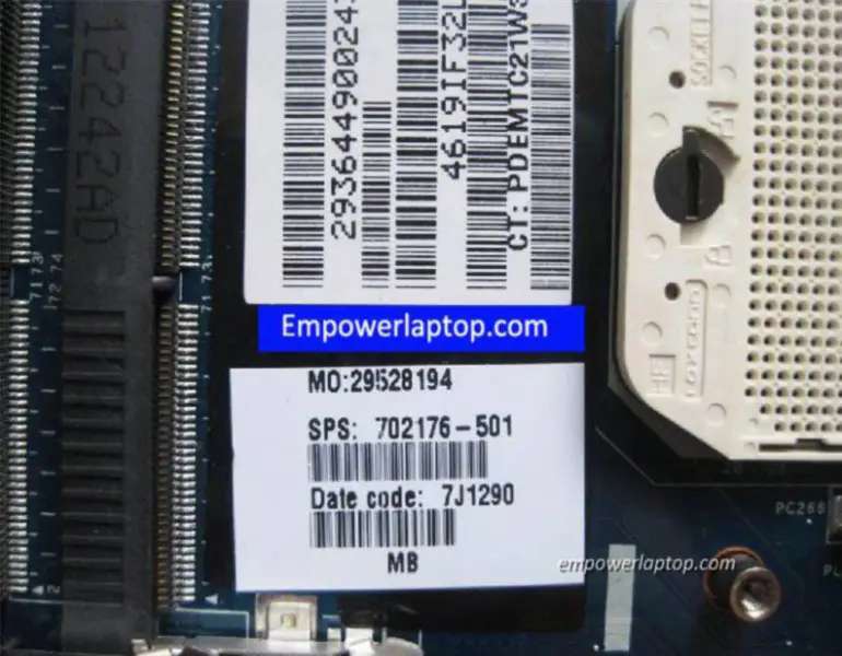 HP ENVY M6 702176-501 QCL51 LA-8714P Carte mère