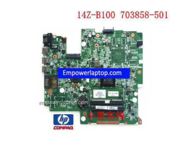 HP 703858-501 pav 14 DA0U53MB6C0 Carte mère