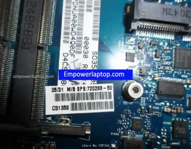 HP envy 17 17-J 720268-501 720268-001 Carte mère