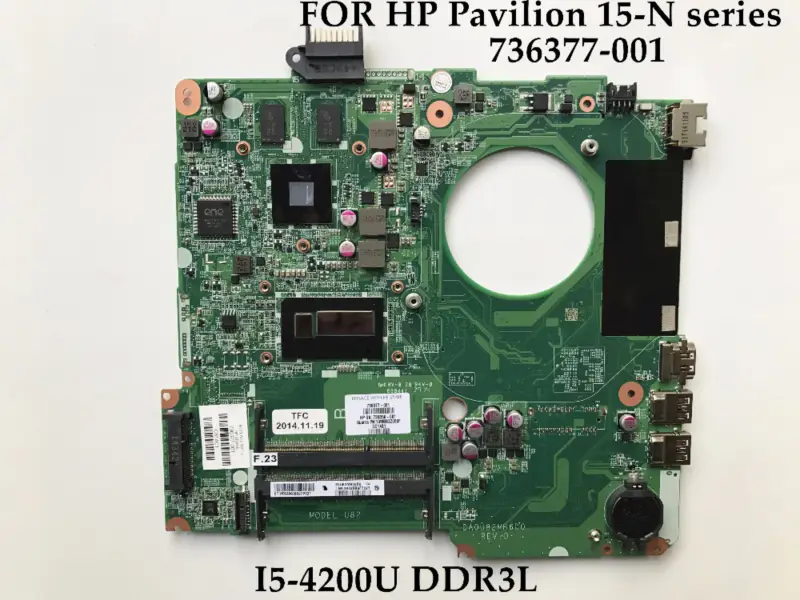 HP Pavilion 15-N series 736377-001 I5-4200U DAOU82MB6D0 Carte mère