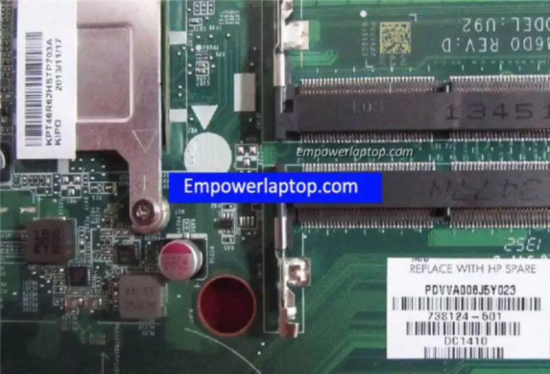 HP 15-N 738124-001 738124-501 A10-5745M DA0U92MB6D0 Carte mère