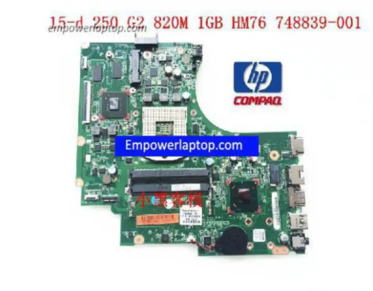 Carte mère HP 15-D 250 G2 748839-001