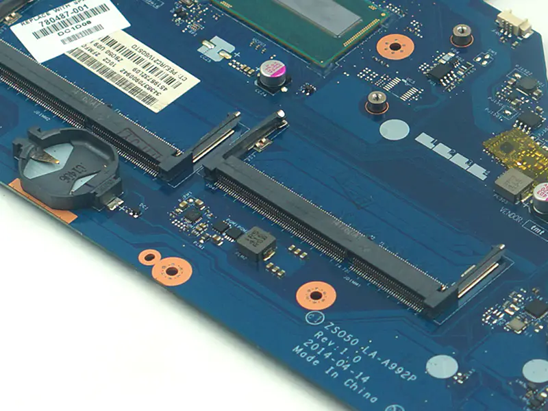 HP 15-R 250 G3 I3 CPU 780487-001 780487-501 ZS050 LA-A992P Carte mère