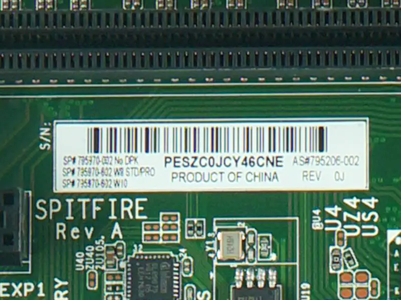 Carte mère HP 795206-002 800 G2 Q170 1151