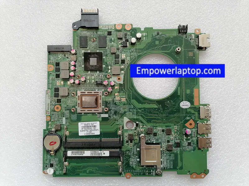 HP 15-P 15-V 803973-001 803973-501 803973-601 805040-001 DAY23AMB6F0 Carte mère