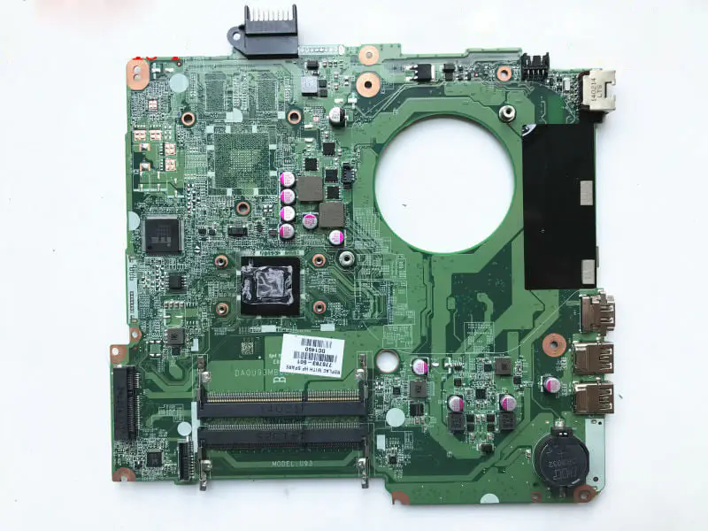 HP 776783-501 DA0U93MB6D2 Carte mère 15-f