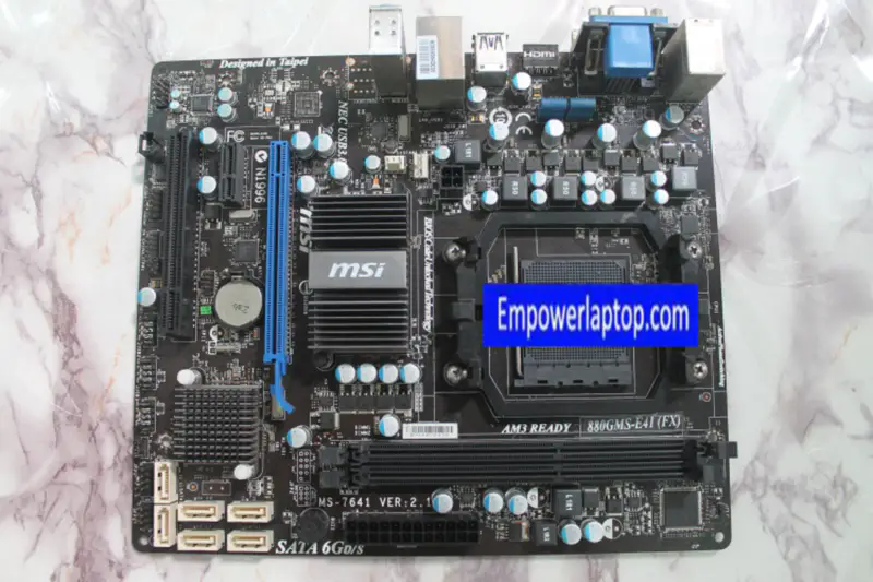 Carte mère MSI 880GMS-E41(FX) AM3+ DDR3 SATA3