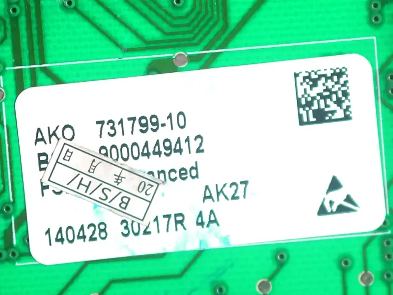 Siemens/Bosch BSH 9000449412 AKO 731799-06 carte de contrôle informatique pour lave-linge