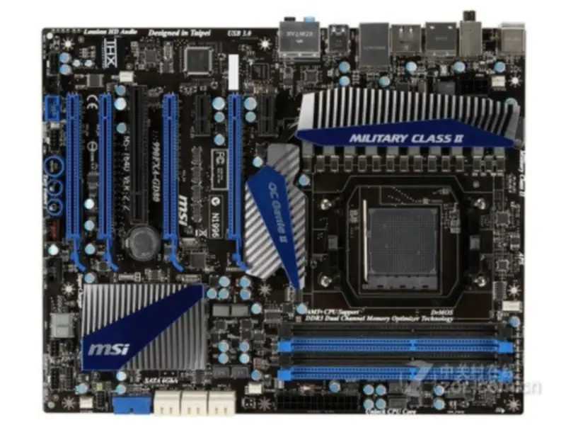 MSI 990FXA-GD80 AM3+ AM3 990 Carte mère ATX USB3.0 SATA3