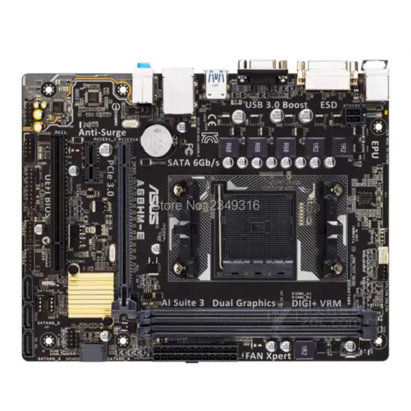 Carte mère Asus A68HM-E Socket FM2+ FM2 DDR3