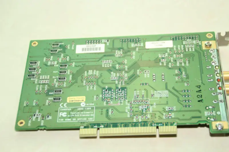 CANOPUS ADVC-1394 Carte DAQ professionnelle