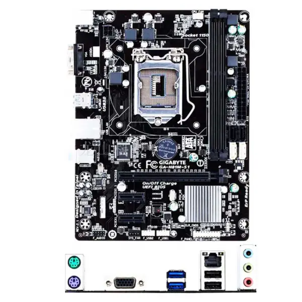 Carte mère H81 pour Gigabyte Ga-h81m-s1