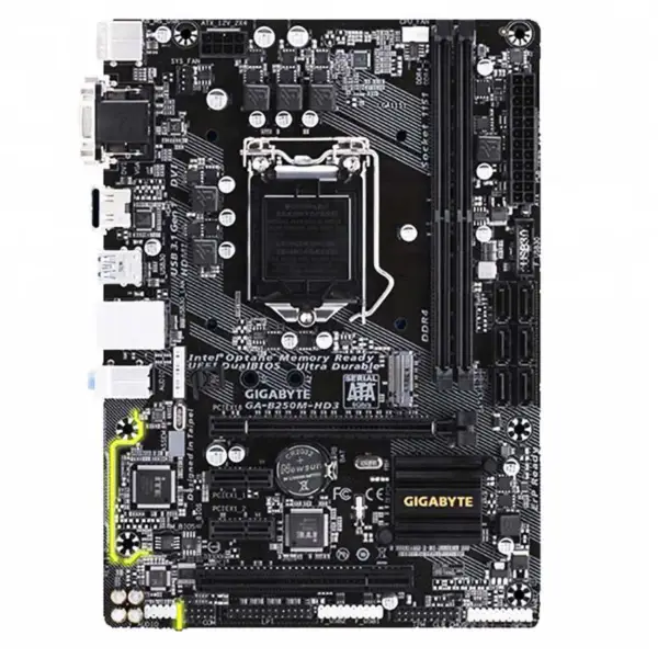 Carte mère de jeu pour Gigabyte B250m-hd3 supporte I3 I5
